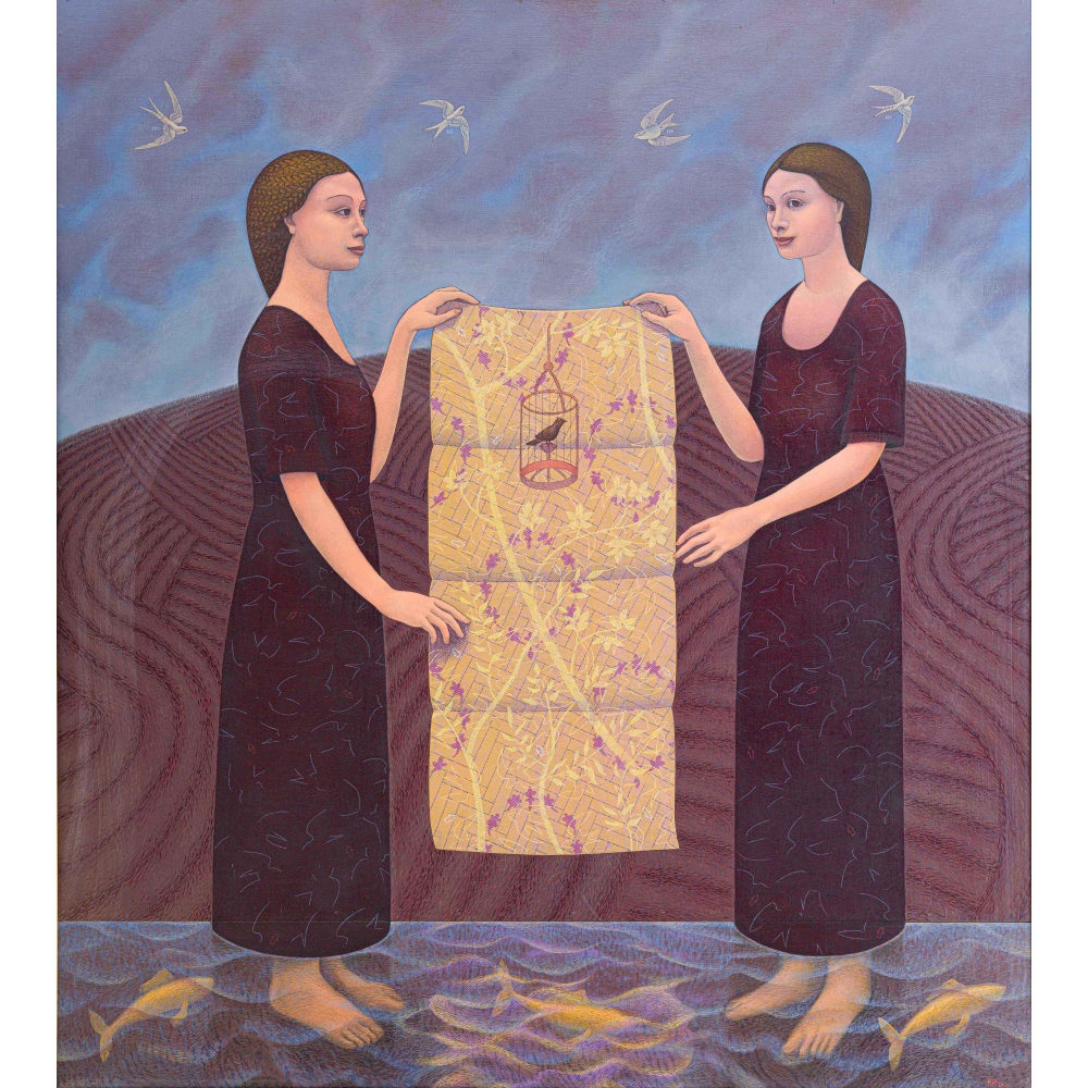 Women with Birds