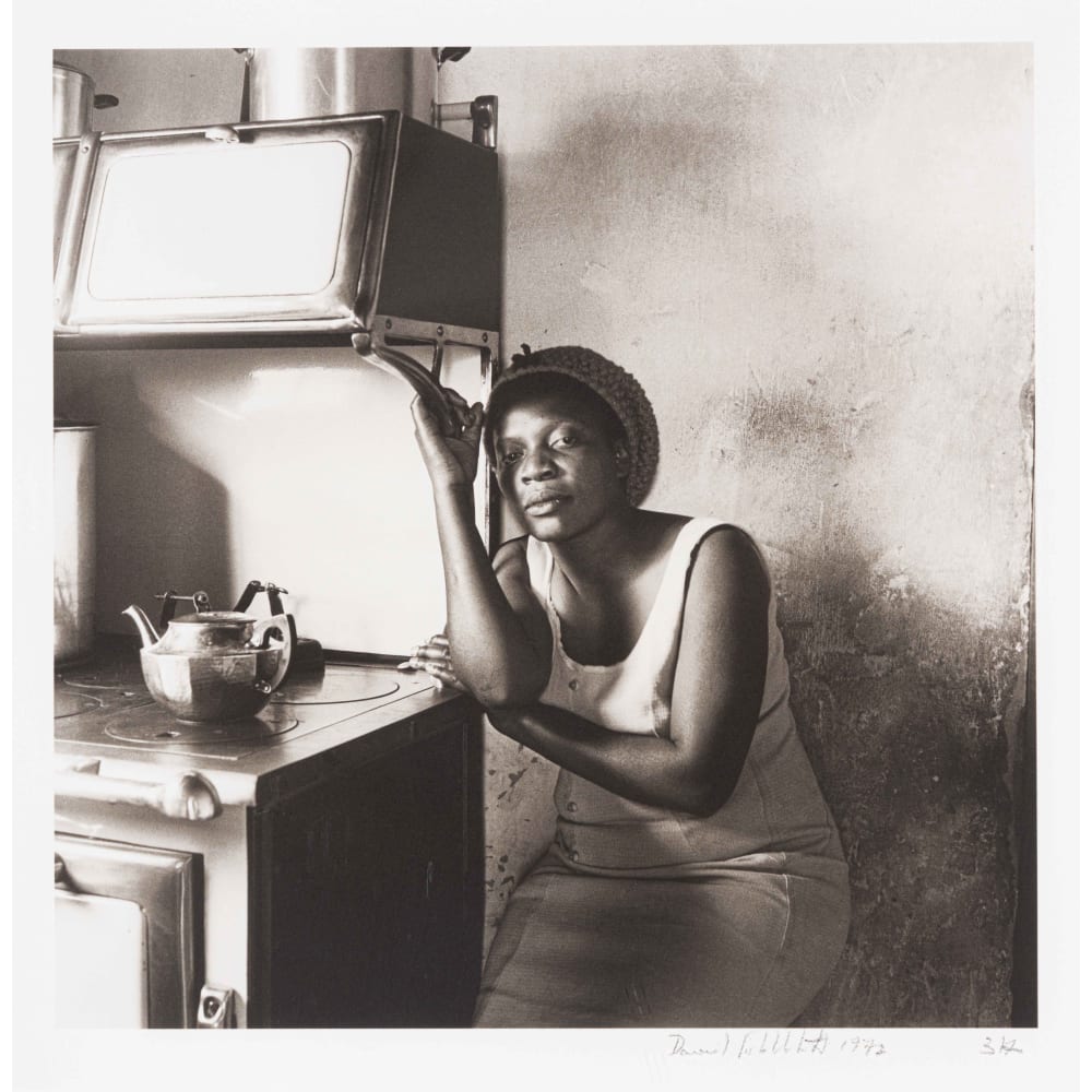 Patience Poni visiting her parents Ruth and Jackson Poni, 1510A Emdeni South, Soweto, 1972