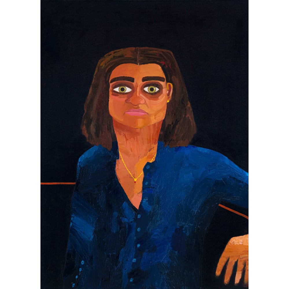 Self Portrait (A Very Serious Artist)